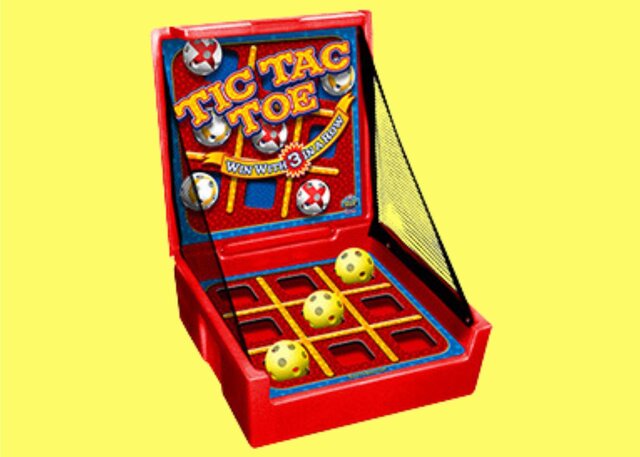 Tic Tac Toe Carnival Box Game Rental