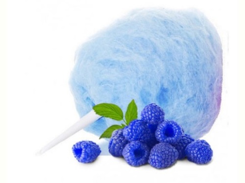 Blue Raspberry Cotton Candy Sugar - 1/2 Gallon Carton