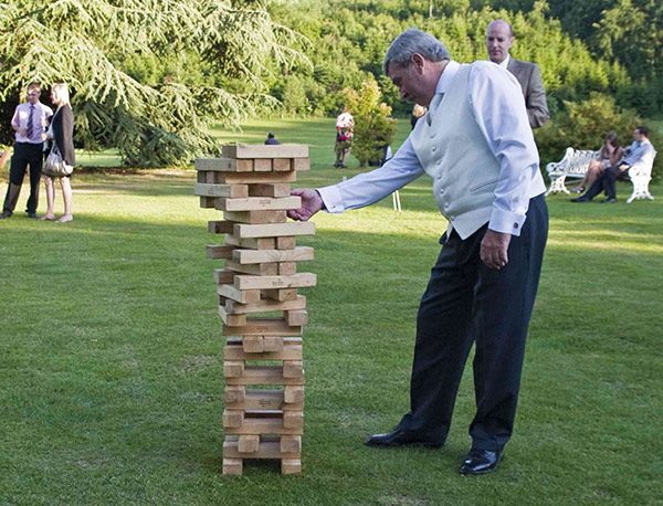 Giant Jenga Game - Lubbock Event Rentals