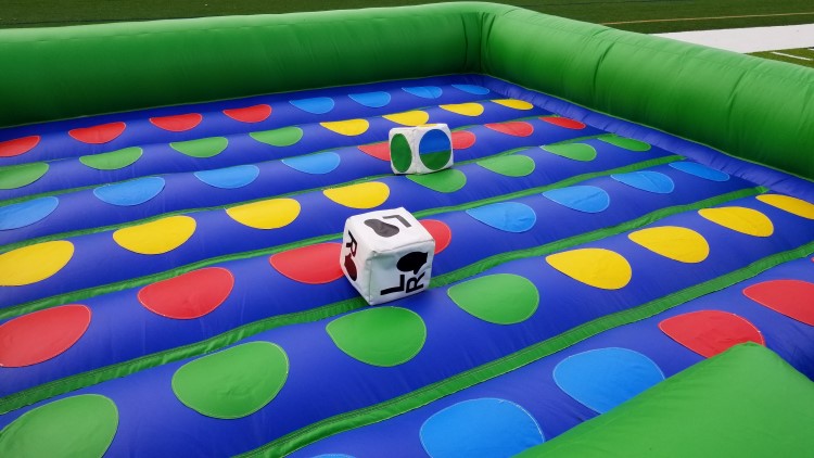 Giant Bouncy Twister · Party & Picnic Game Rental