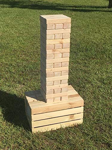 Giant Jenga, Wood, Traditional Game, Event Rental