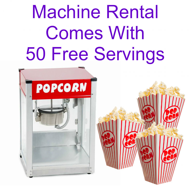 Popcorn Machine Rentals Carolina Fun Factory