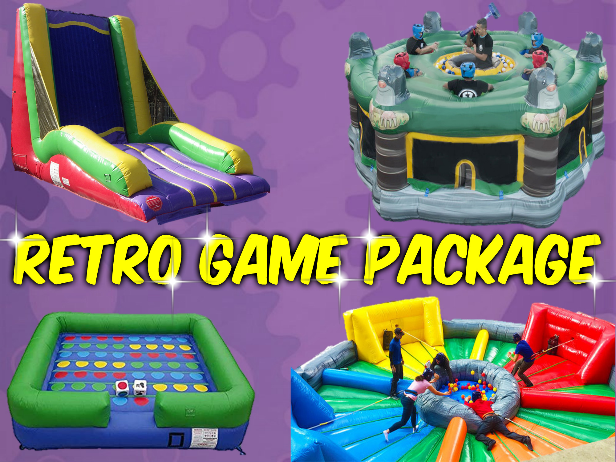 Retro Games Party Package | Carolina Fun Factory