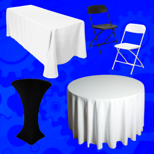 Pick up Tables and Chairs for your party