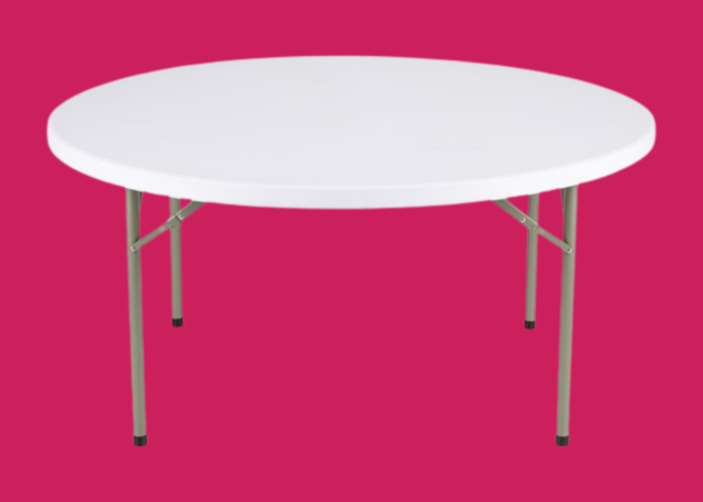 Circle tables best sale for rent