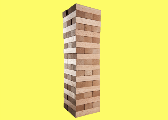 Giant Jenga Yard Game Rental