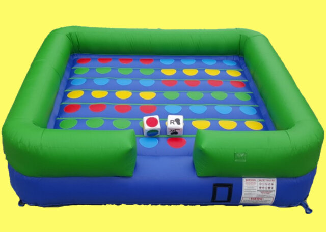 inflatable twister game rental