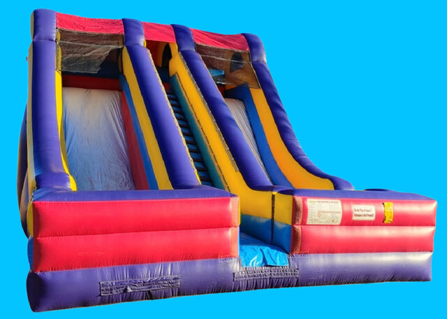 Purple Ninja Double Lane Dry Slide Rental