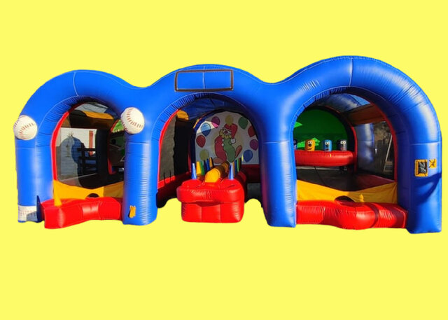Three in One Inflatable Carnival Game Rental
