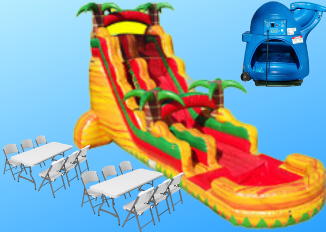 Tropical Fiesta Breeze Water Slide Party Package