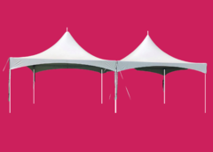 20X40 White High Peak Tent Rental