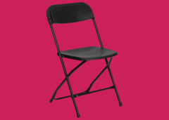 Party Chair Rentals - BLACK
