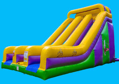 Fast Lane Double Lane Dry Slide - 20ft