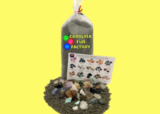 Gemstone Mining Rough Bag with Product ID Card