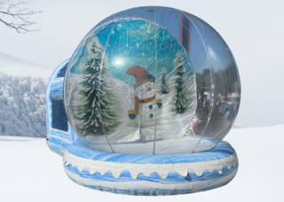 Giant Human Walk In Snow Globe Inflatable Rental