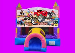 Monster Wheels Bounce House Rental PYP