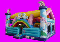 Unicorn Land Toddler Bounce House