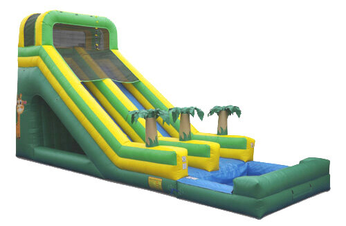 19' High Jungle Palm Water Slide