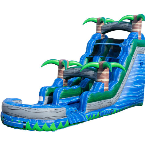 18 ft Blue Crush Waterslide