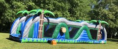 38 ft Blue Paradise Obstacle