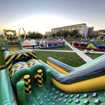 150 ft Toxic Rush Obstacle Course for rent in Fresno