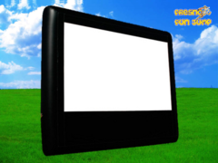 Giant Inflatable Movie Screen & Projector