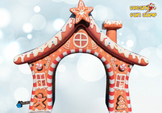 NEW!   Gingerbread Arch