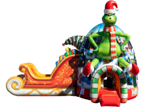 NEW!   Grinch Igloo Sleigh Combo