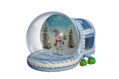 Giant Inflatable Snow Globe (w/ Deluxe Entrance Chamber)