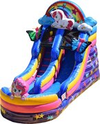 15' Unicorn Waterslide