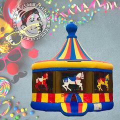 15ft. Round Carousel Bounce House