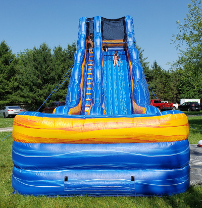 22 ft Illini Water Slide front