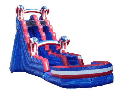 19 ft American Boxing Water Slide