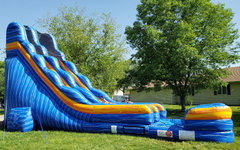 Water Fun 22 ft Illini Slide with Pool