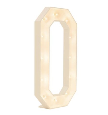 MARQUEE LIGHT NUMBER 0
