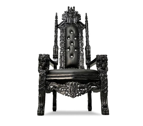 Majesty Throne Chair BLK/BLK