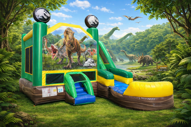 300-JURASSIC PARK BOUNCE HOUSE WET/DRY