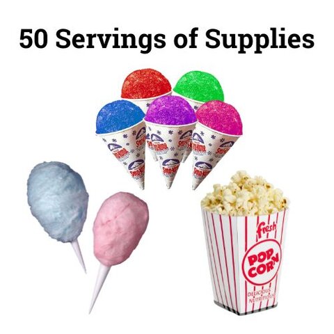 50 servings of supplies