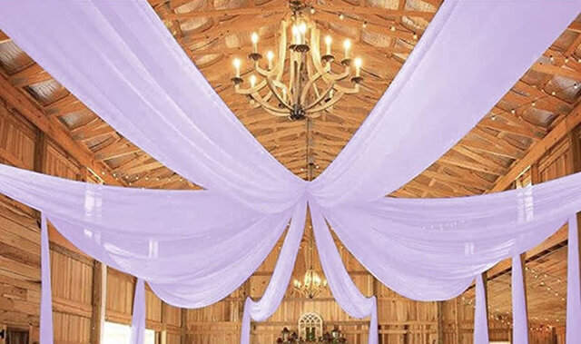 CEILING DRAPES 