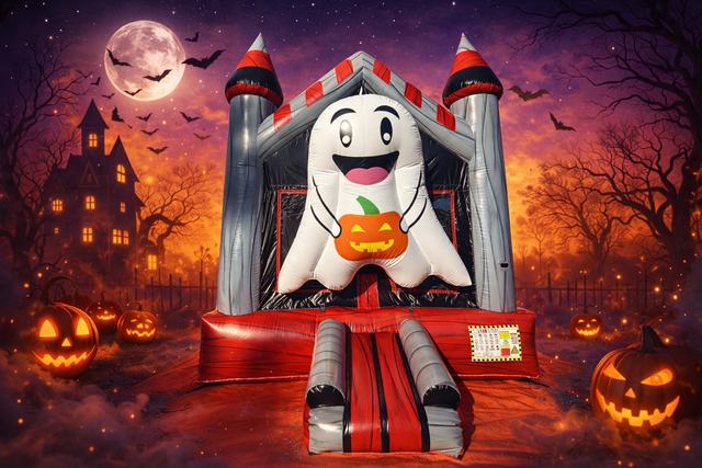 218-MARBLE GHOST BOUNCE HOUSE 