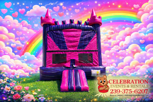 214-QUEEN BOUNCE HOUSE 