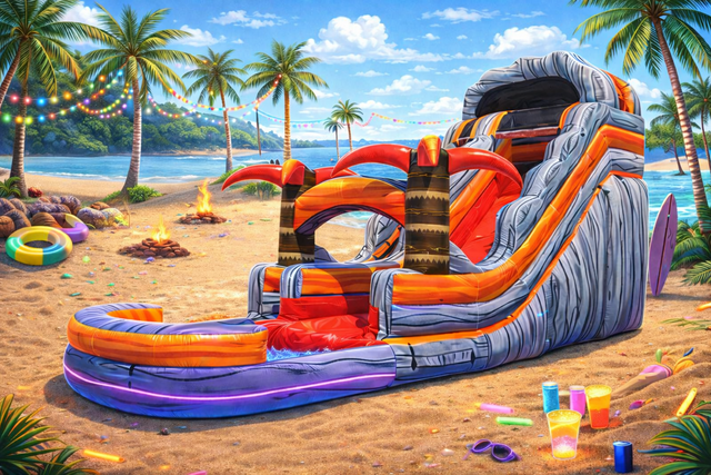 412-20FT LAVA CRUSH SINGLE LANE 