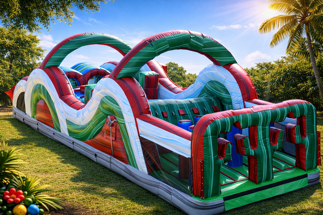 510-35FT ULTIMATE RUSH OBSTACLE COURSE (DRY)