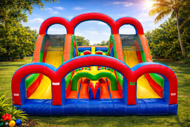  TURBO RUSH FUNHOUSE OBSTACLE COURSE