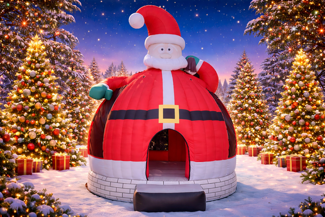 211-SANTA BOUNCE HOUSE 
