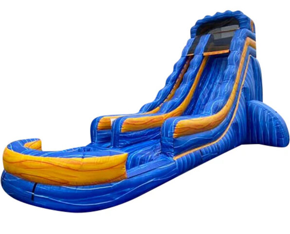 400-22FT BLUE CRUSH WATER SLIDE 