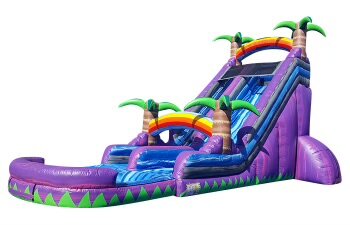 413-18FT PURPLE PARADISE WATERSLIDE 