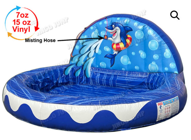 101-SHARK SPLASH POOL