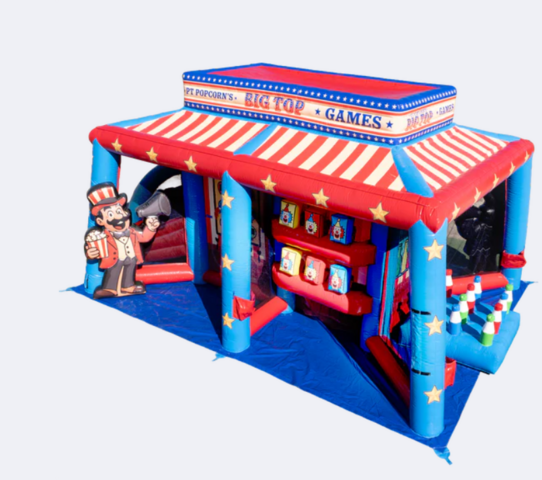 POPCORN BIG TOP GAMES 
