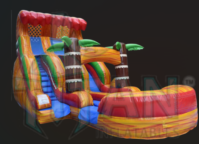 18FT LAVA PLUMMET DL SLIDE